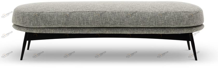 Saba Italia Мягкая подножка из ткани Oltremare sun-id-1397496