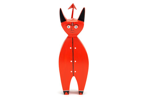 VITRA Деревянная кукла Дьяволенок Alexander Girard, 1952 Vitraglobal sun-id-1986433