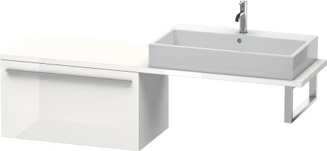 XL542402121 Шкафчик для компактной консоли X-Large #XL5424 800 x 478 мм Орех темный декор Duravit - Вид №2