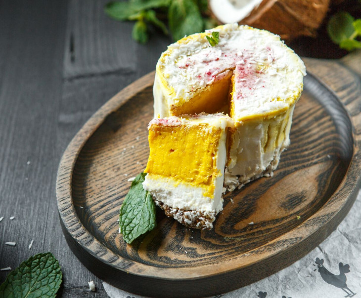 9501 Бенто торт Манго-кокос Вкусляндия 