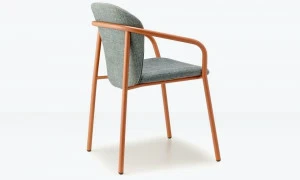 SCAB DESIGN Стальное мягкое кресло с подлокотниками Finn