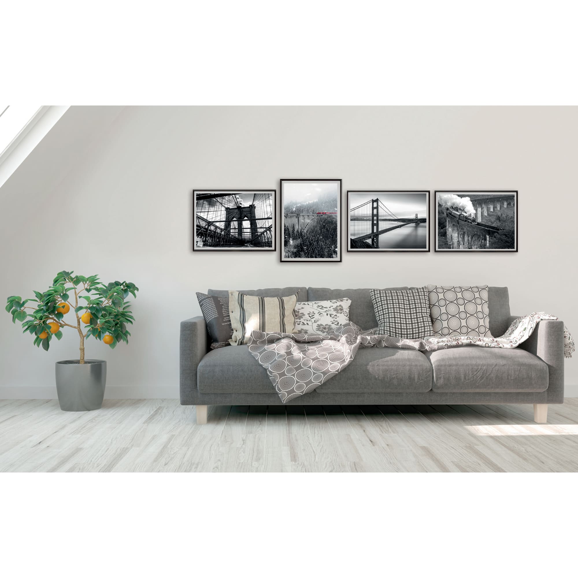 83308834 Постер «Мост золотые ворота» 21x29.7 см Santreyd  - Вид №1