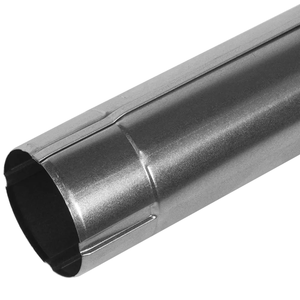 Труба круглая D90 мм 1000 мм оцинкованная ВЕГА STLM-2159893