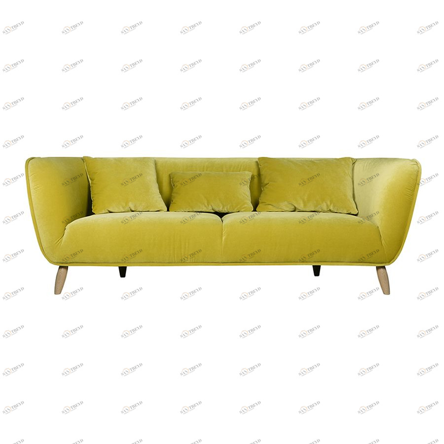 Трехместный диван MAJA лаймовый Sits S1391