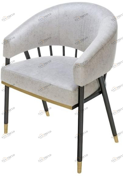 FRATO Стул из ткани с подлокотниками  Fup110008aaf 