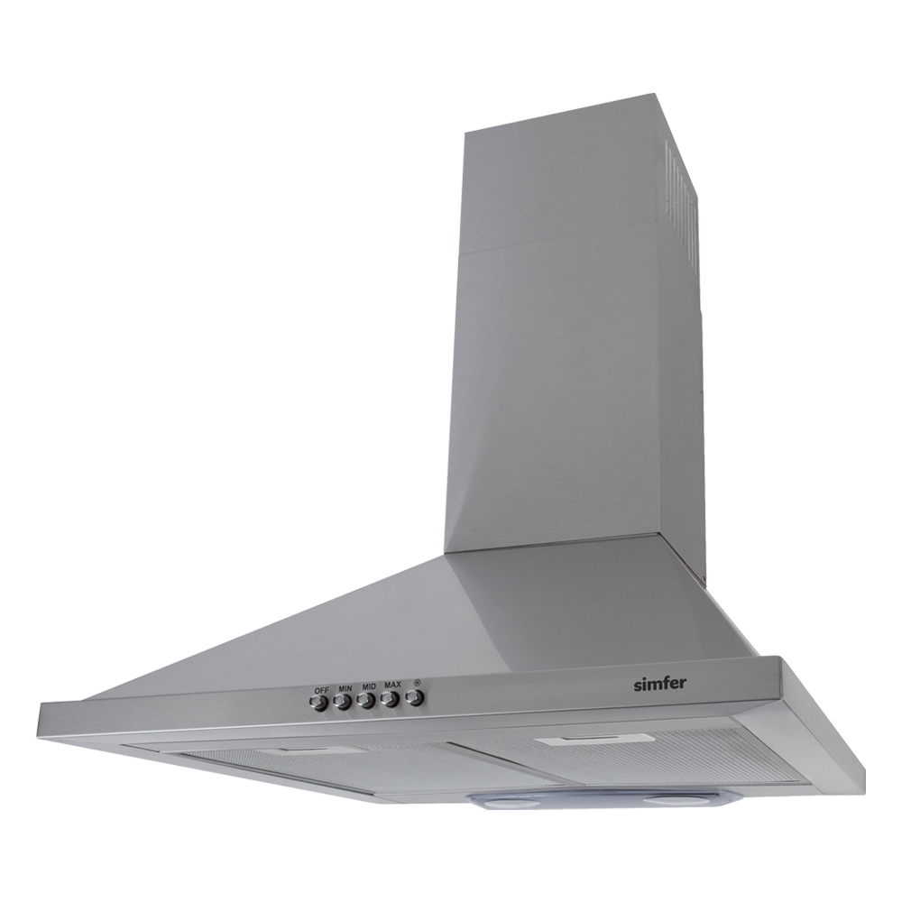 1115520 Вытяжка каминная Simfer 8562SM серебристый/серебристый STDN-0147841 - Вид №2