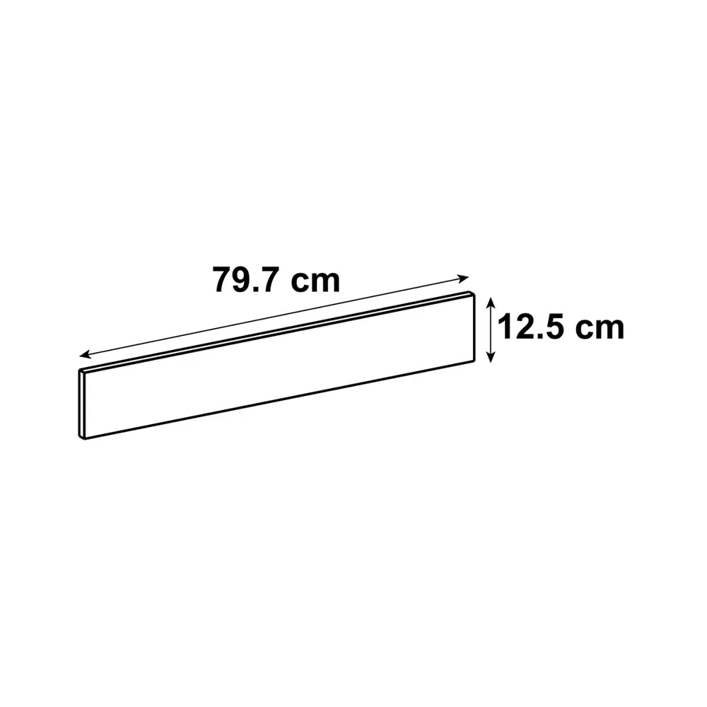 Фасад для кухонного ящика Нордик 79.7x12.5 см Delinia ID ЛДСП цвет бежевый 82011448 STLM-2089110 - Вид №8