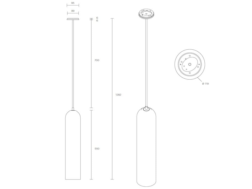 Выдувное стекло светодиодный подвесной светильник Articolo Studios Float ARCH-00034410 - Вид №14