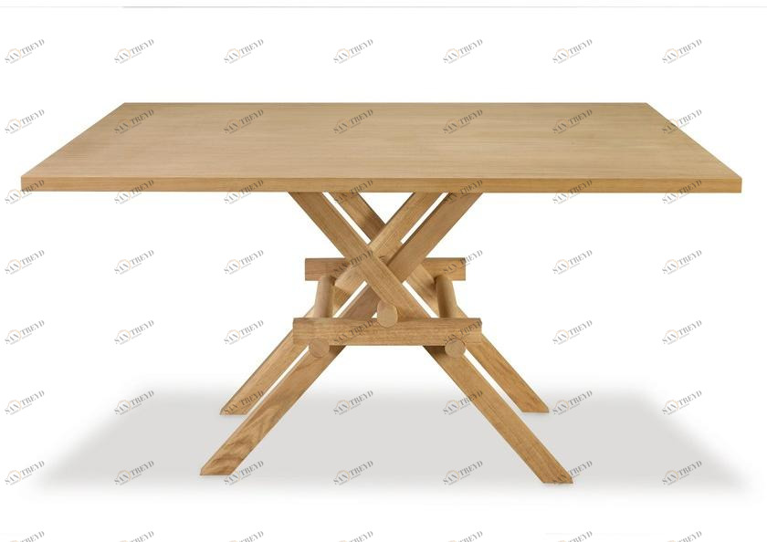 Morelato Квадратный стол из ясеня Contemporaneo 5701/f