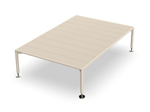 Алюминиевый прямоугольный садовый столик