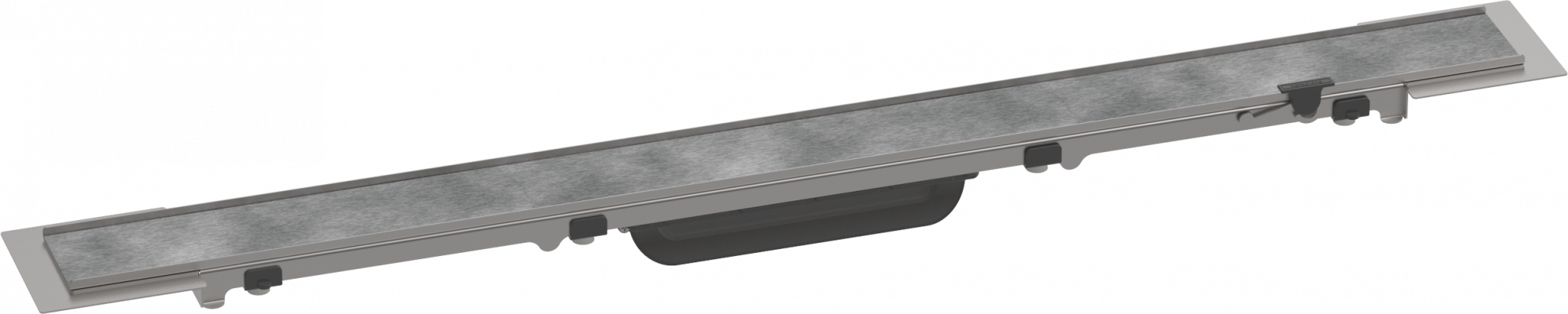 56030000 Набор для душевого желоба 700 RainDrain Rock Finish, обрезанный по размеру и под плитку Hansgrohe 