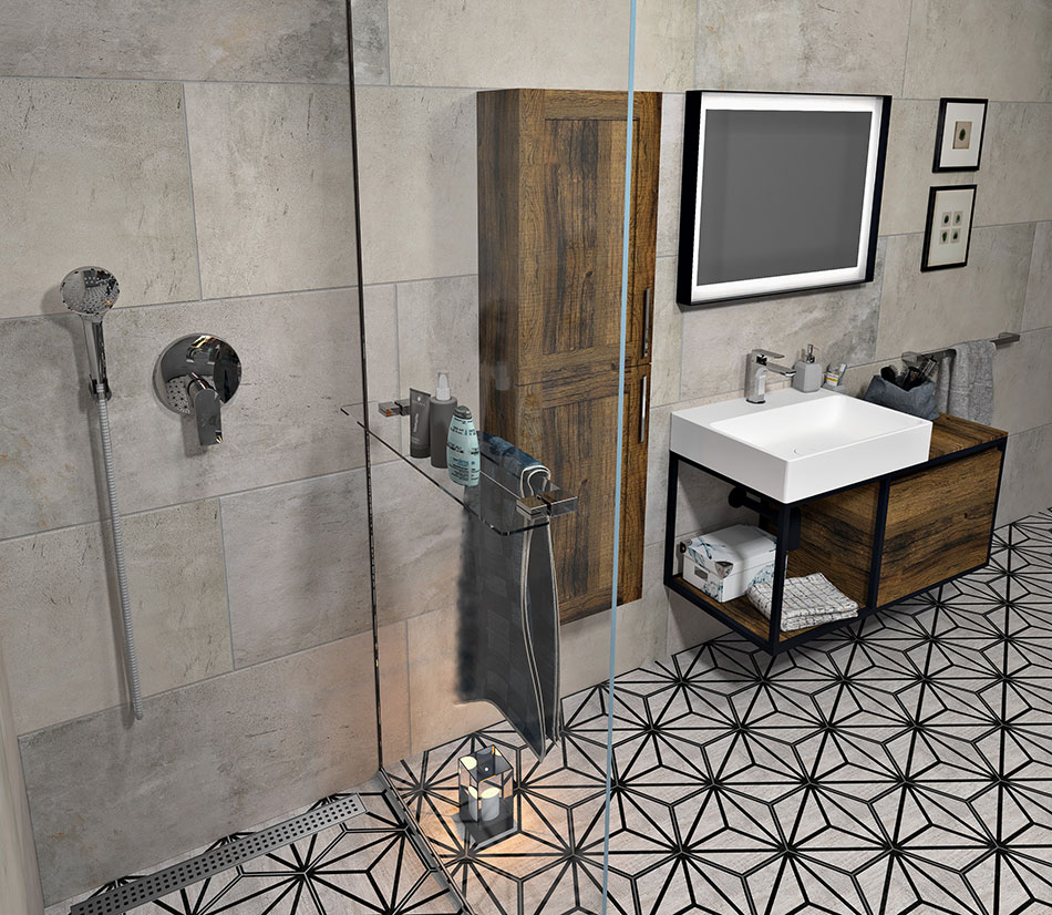 1313-58 Polysan Душевые ширмы ARCHITEX LINE  - Вид №1