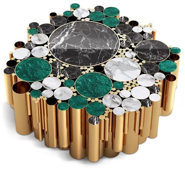 Malabar Журнальный столик из латуни Wanderlust sun-id-1390664 - Вид №1