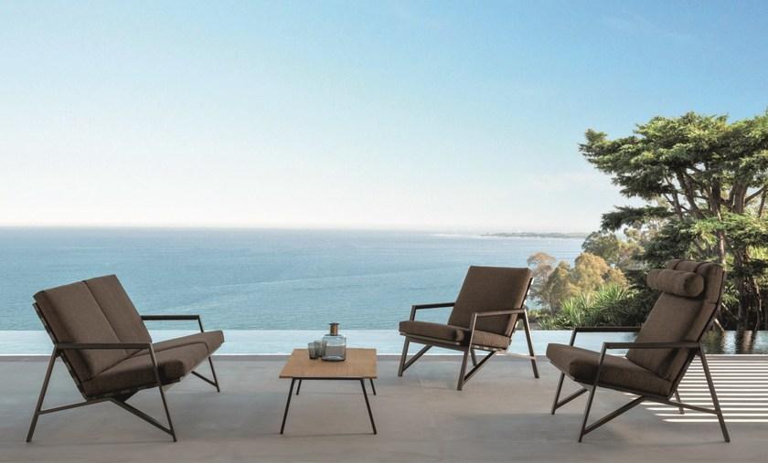 Talenti Садовый диван 2 мест со съемным чехлом из ткани Cottage Cotdiv - Вид №5