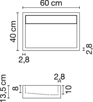 Столешница из керамогранита CERAMICA FONDOVALLE SHAPE ARCH-00141223 - Вид №6