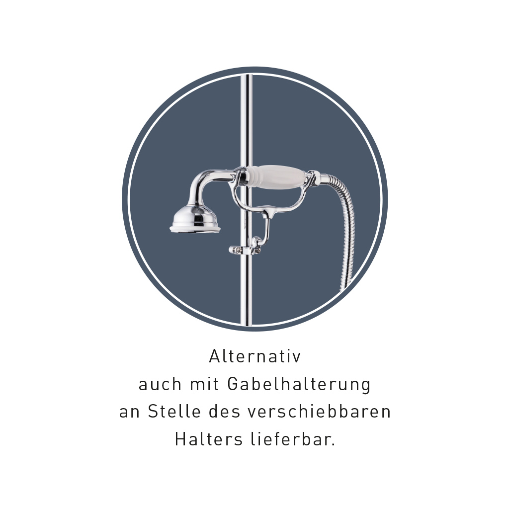 Traditional bathrooms Смеситель для душа FULL MONTY Tb7485.514.bn  - Вид №1