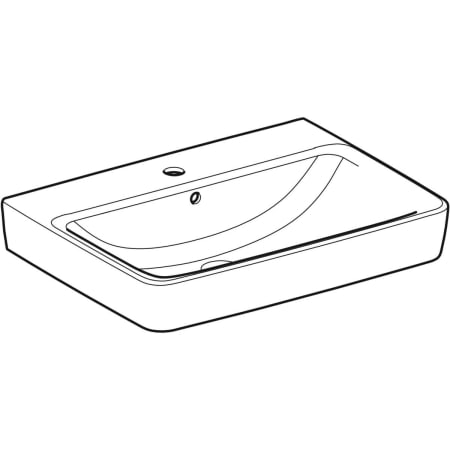 501.720.00.1 Накладная раковина Geberit Renova Plan Geberit  - Вид №16