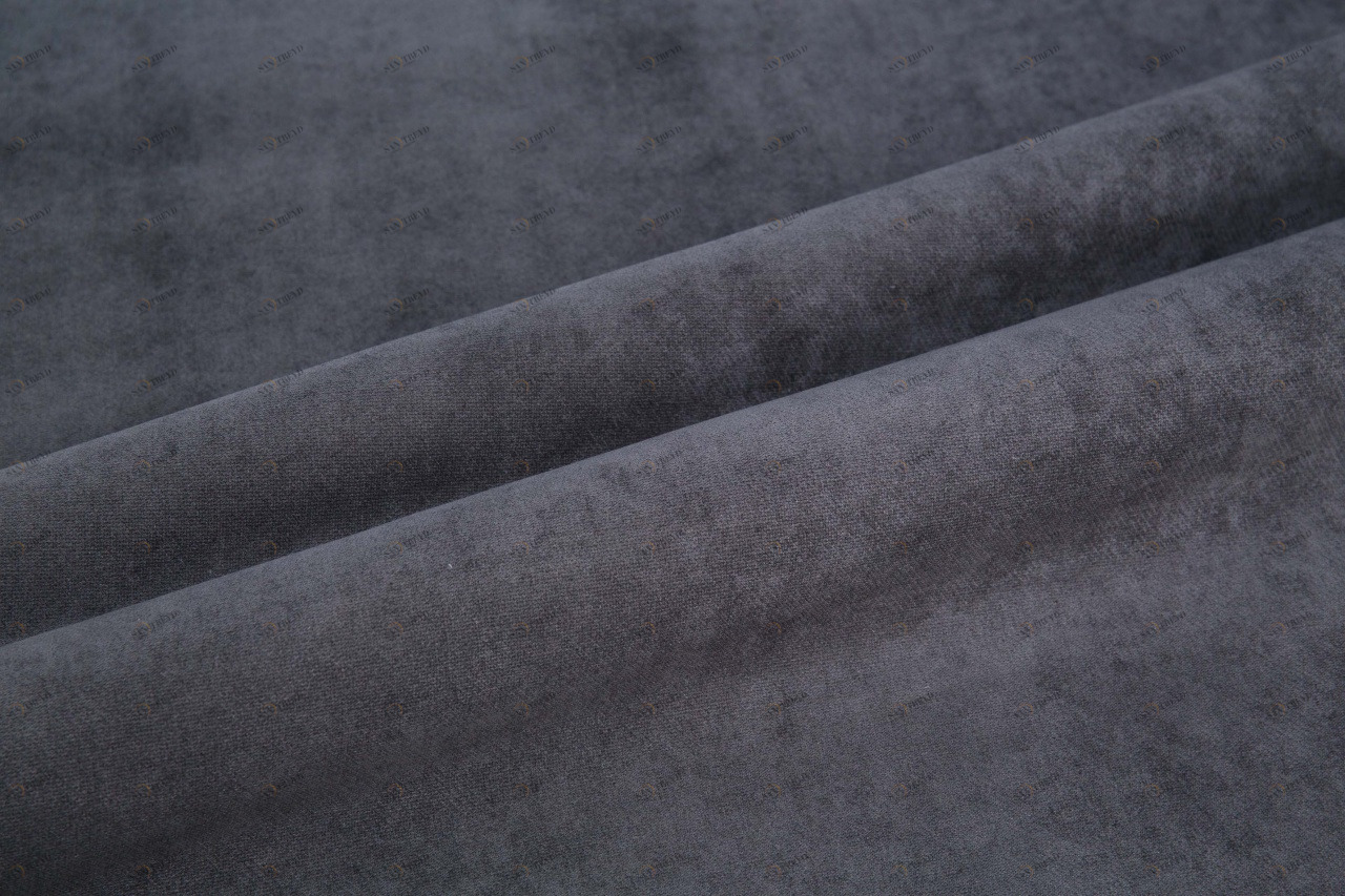 COLORISTICA Aquarelle col.39 Ткань мебельная  Микровелюр  HITAquarelle Серый 