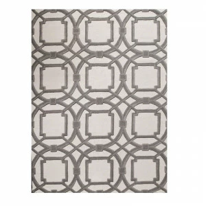 Ковер Arabesque серый 120х180 DOLLY CAPRETS ДИЗАЙНЕРСКИЕ, ARABESQUE 015177 Белый;серый