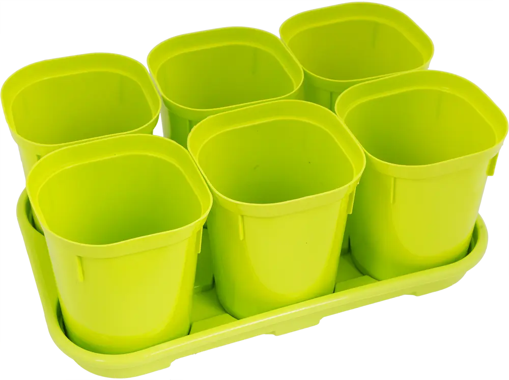 Santreyd — набор горшков для рассады с выдвижным дном 400 мл 6 шт 82134506