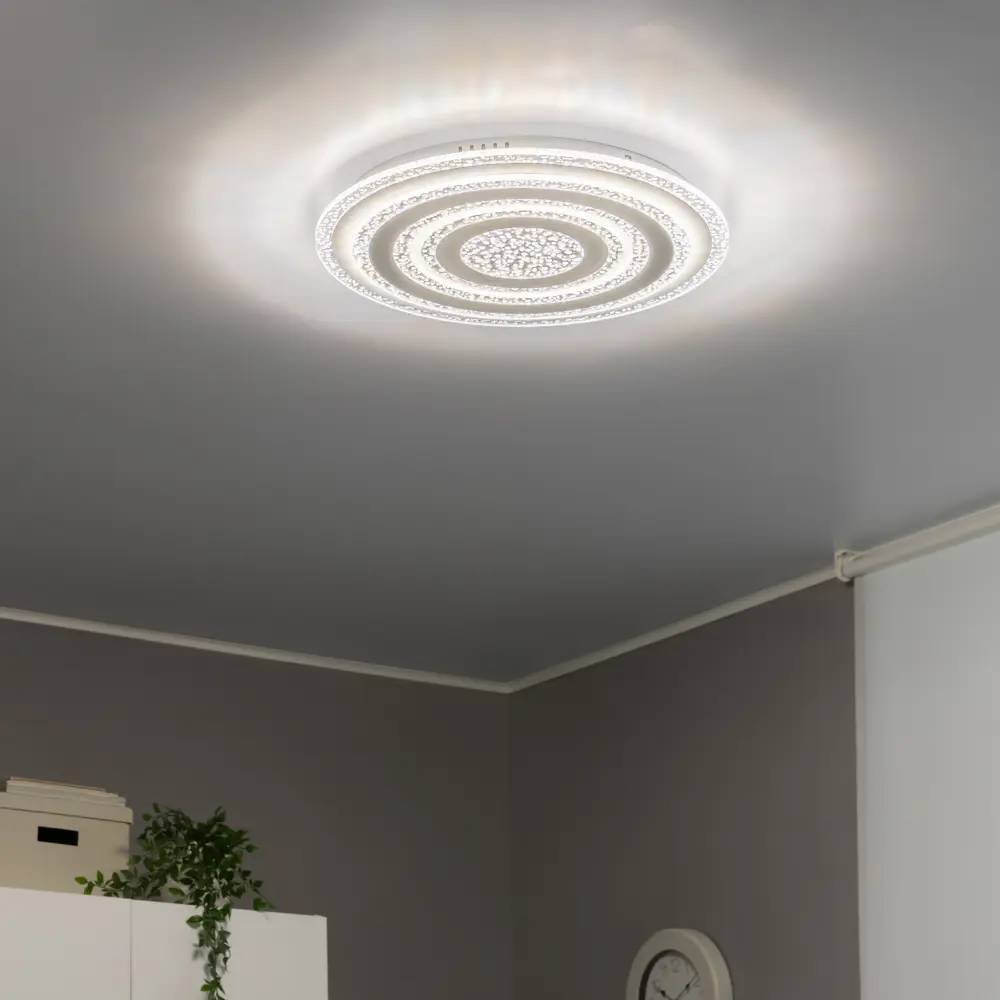 Люстра потолочная Arte Lamp Multi-Bead с пультом 21 м² регулируемый белый свет управление со смартфона цвет белый 86358480 STLM-2208869  - Вид №9
