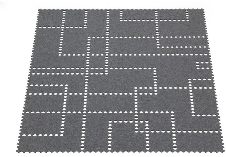 HEY-SIGN Однотонный войлочный коврик Stamp sun-id-1420721 - Вид №2