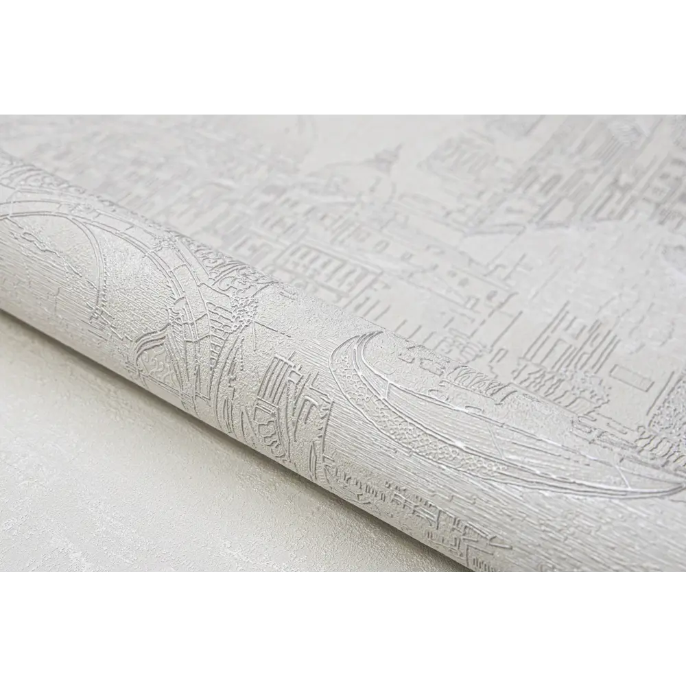 Обои флизелиновые New Age Venezia белые абстрактные 1.06 м 89413551 STLM-1572955 - Вид №2