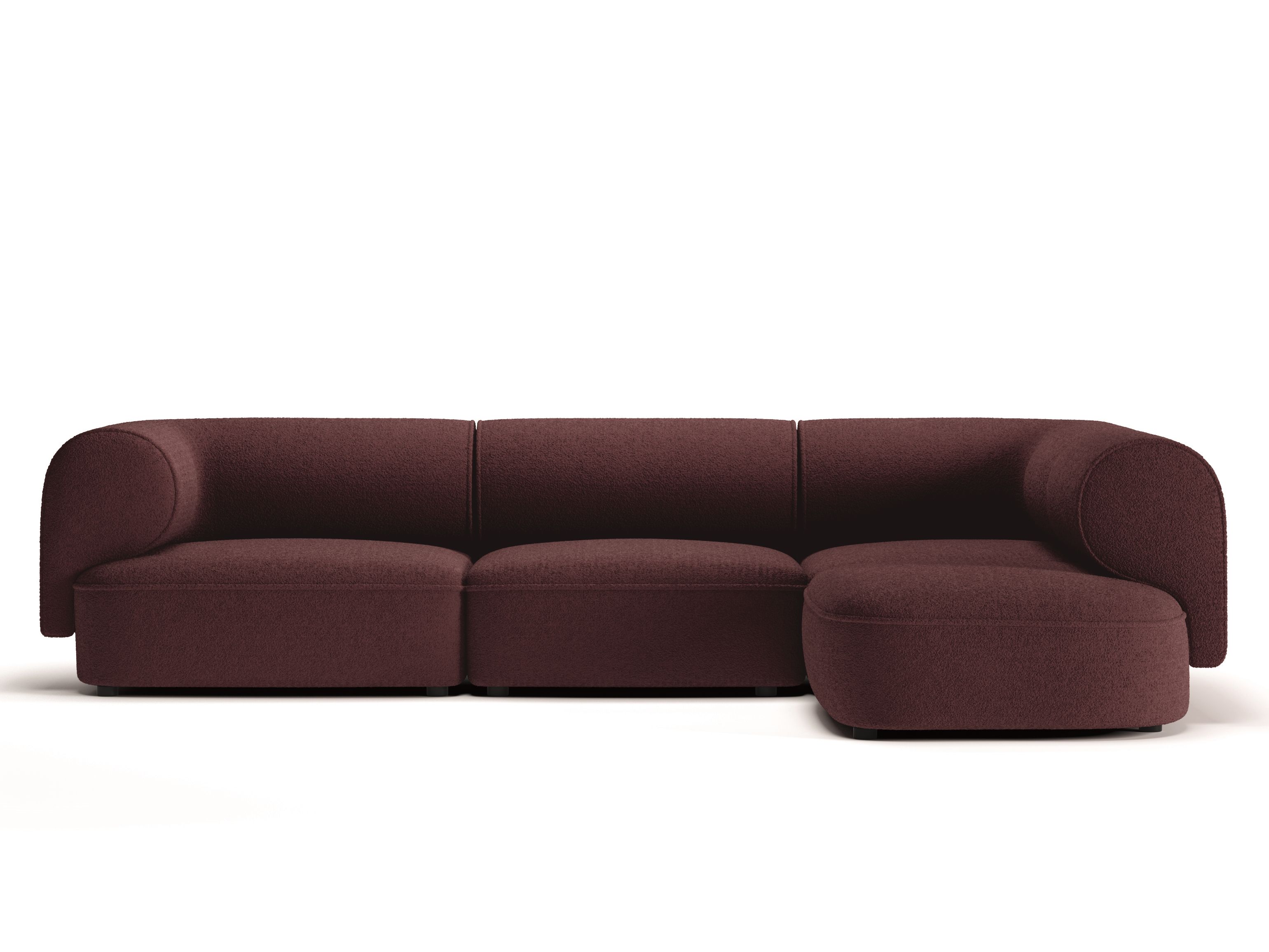 Угловой диван из ткани Natuzzi Italia MELODY ARCH-00026251