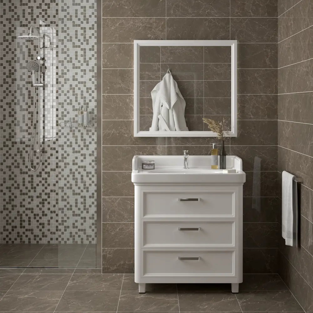 Плитка настенная Kerama Marazzi Фоджа 20x50 см 1.2 м² цвет коричневый глянцевый 84407406 STLM-2107309 - Вид №5