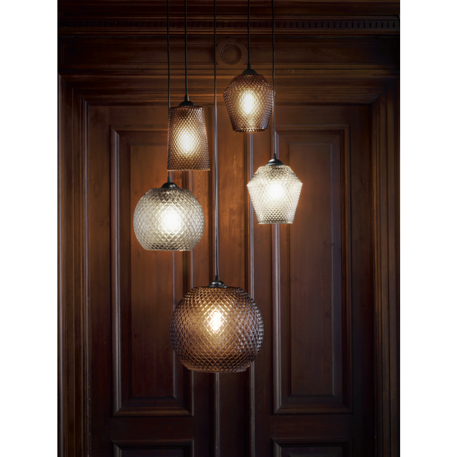 Светильник-шар подвесной Nobb, Ø22, дымчатый Halo Design 718443 - Вид №1