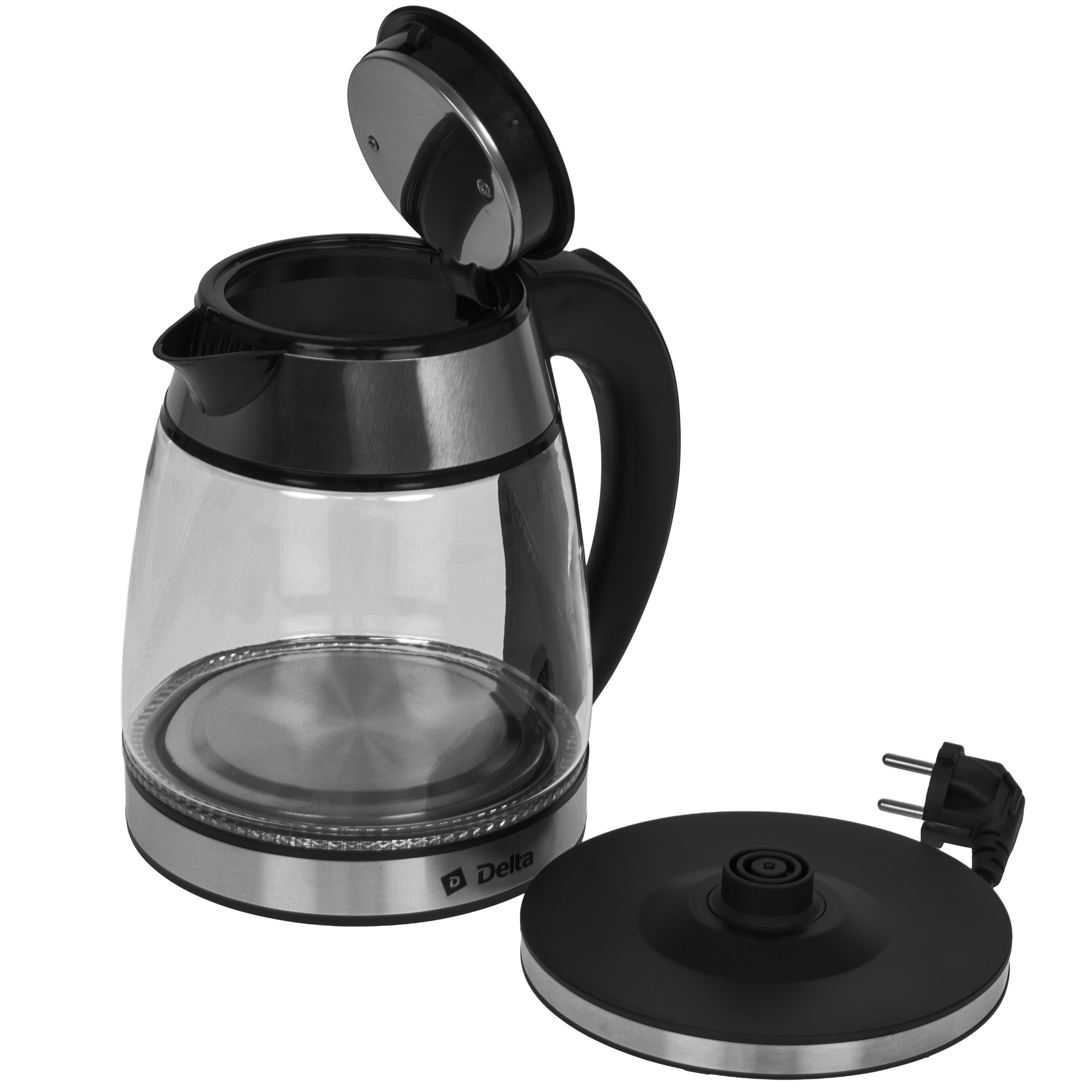 9233363 Электрочайник DELTA DL-1120 серый STDN-0136941 - Вид №4