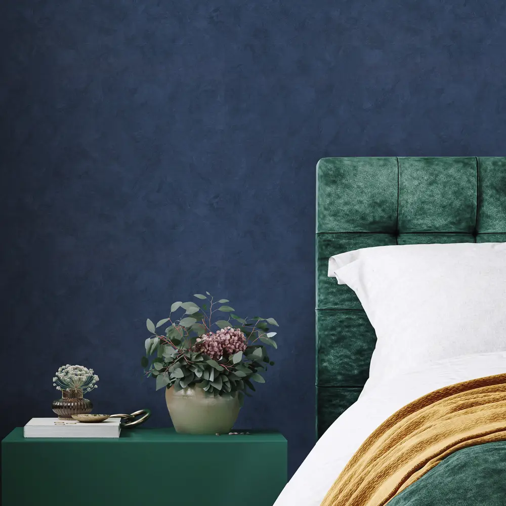Обои флизелиновые Euro Decor Meadow синие 1.06 м ED7327-20 89441554 STLM-2121768 - Вид №3