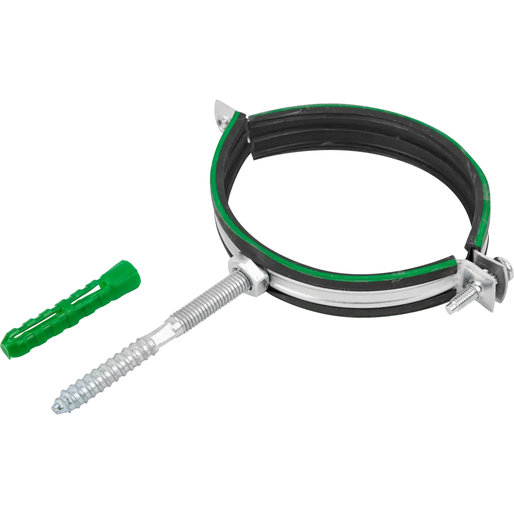 Хомут крепежный MAYER для труб с антивибрационным уплотнением 84858785 STLM-0056344