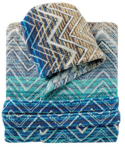 MissoniHome Халат унисекс из велюрового хлопка махрового цвета Master moderno sun-id-1382891 - Вид №1