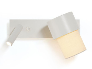 Регулируемая металлическая лампа для чтения