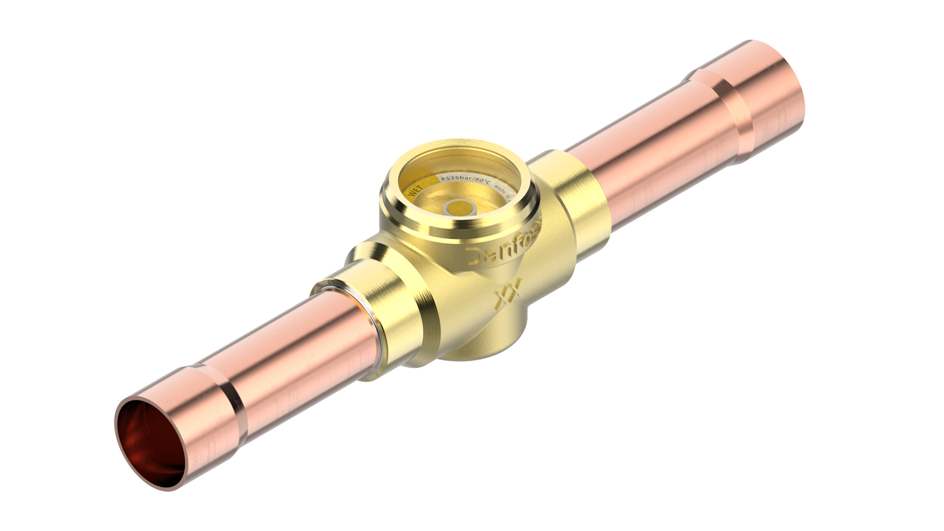 Danfoss SGN — Смотровые стекла с индикатором влажности SGN 12s Смотровое стекло 014-1130  - Вид №5