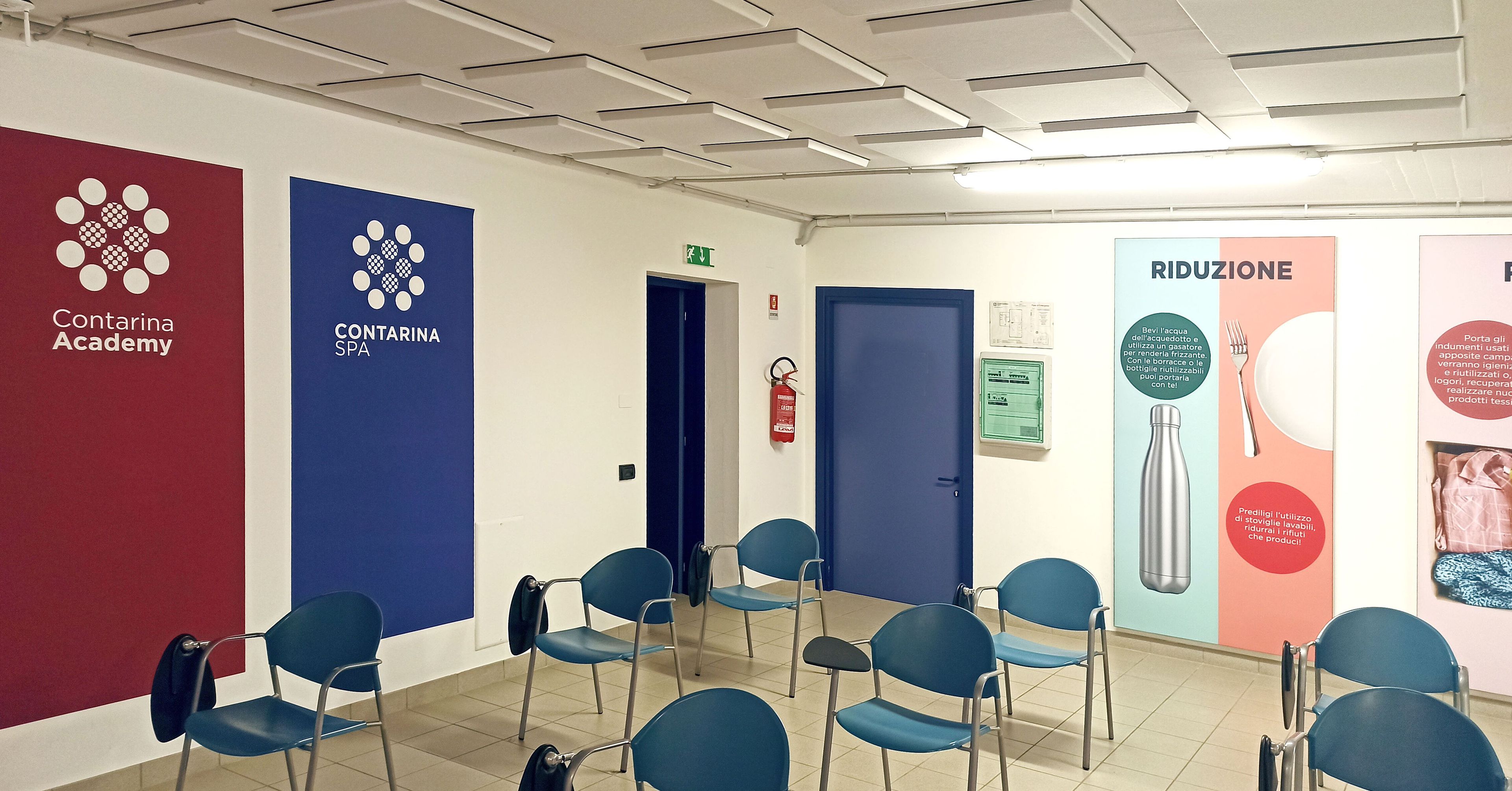 Звукопоглощающие стеновые или потолочные панели из алюминия и ткани ABS Group Pannelli fonoassorbenti a parete o soffitto ARCH-00103803 - Вид №2