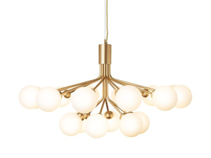 Стеклянный подвесной светильник