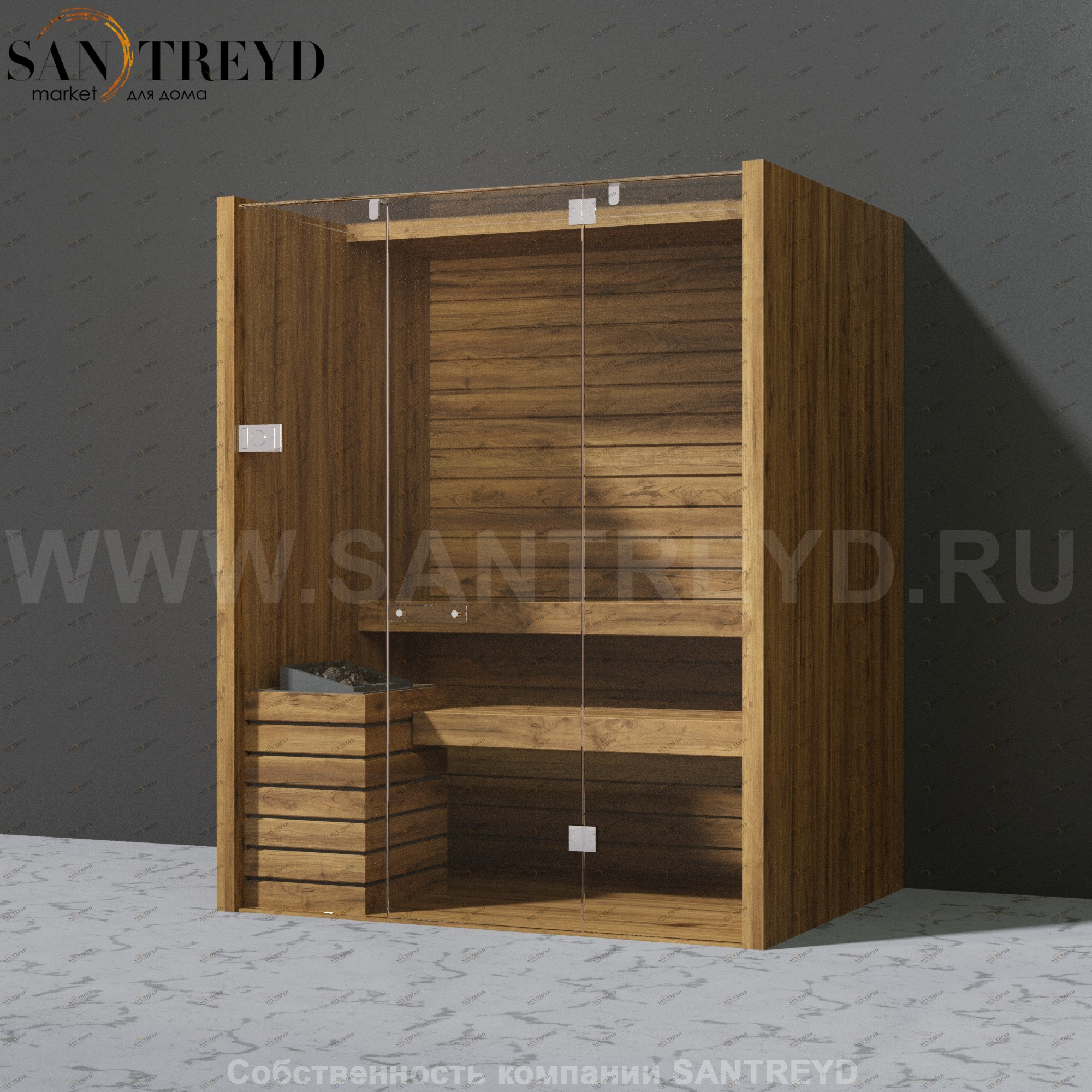 Effegibi SKY 40 SA55210015 Сауна. Мощность: 4 кВт макс. Размеры: длина 170 см, ширина 130 см. Отделка: осина термообработанная.