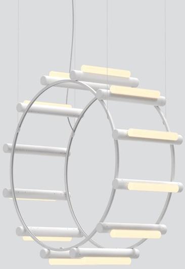 ANDlight Подвесной светильник из алюминия и акрила Pipeline Pip-cha-3 - Вид №1