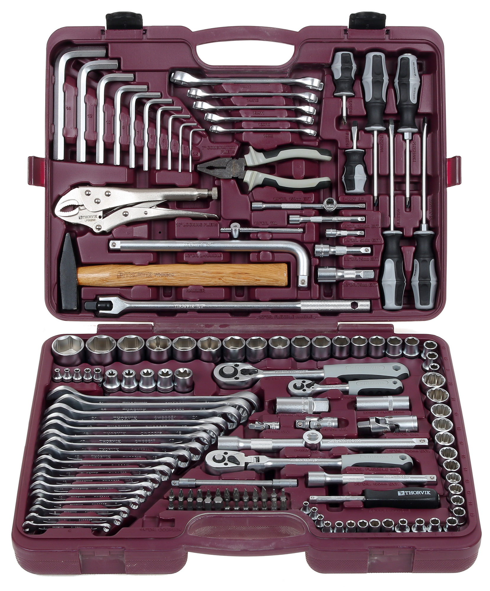 Набор инструментов Thorvik UTS0142 1082137 STDN-0041720