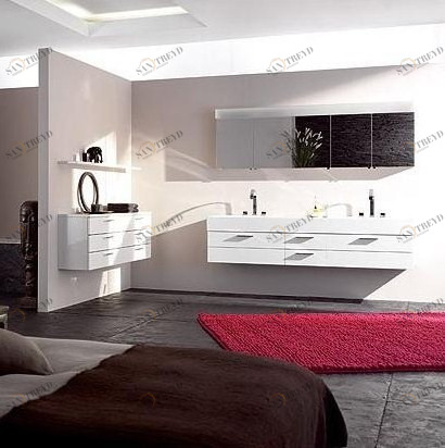 Композиция №3 Crono Collection комплект мебели для ванной комнаты Burgbad 3290