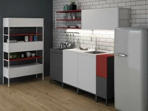 Bralco Металлическая мини-кухня Domomag