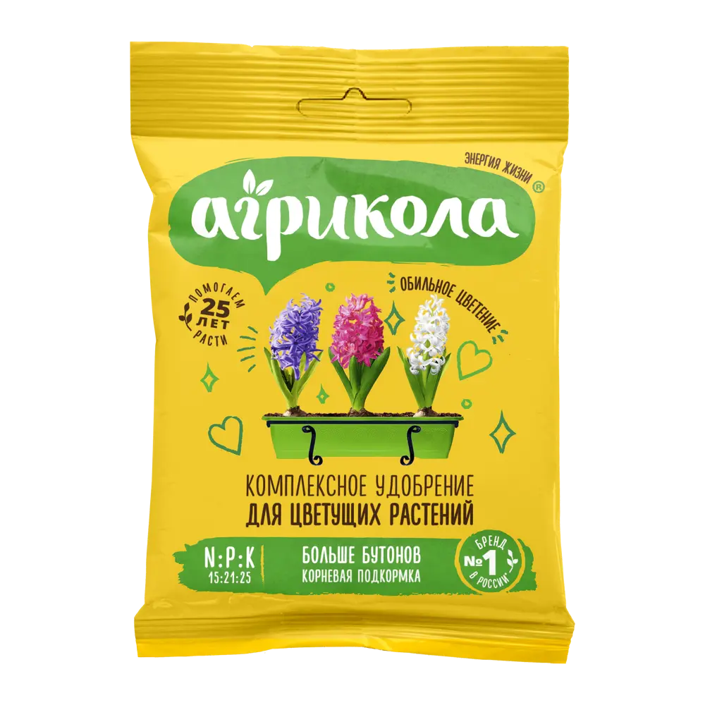 АГРИКОЛА Удобрение для цветущих растений - пышное цветение и здоровый рост 82796339 STLM-0035993