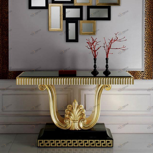 Rozzoni Прямоугольная стеклянная консоль Paris sun-id-1405951