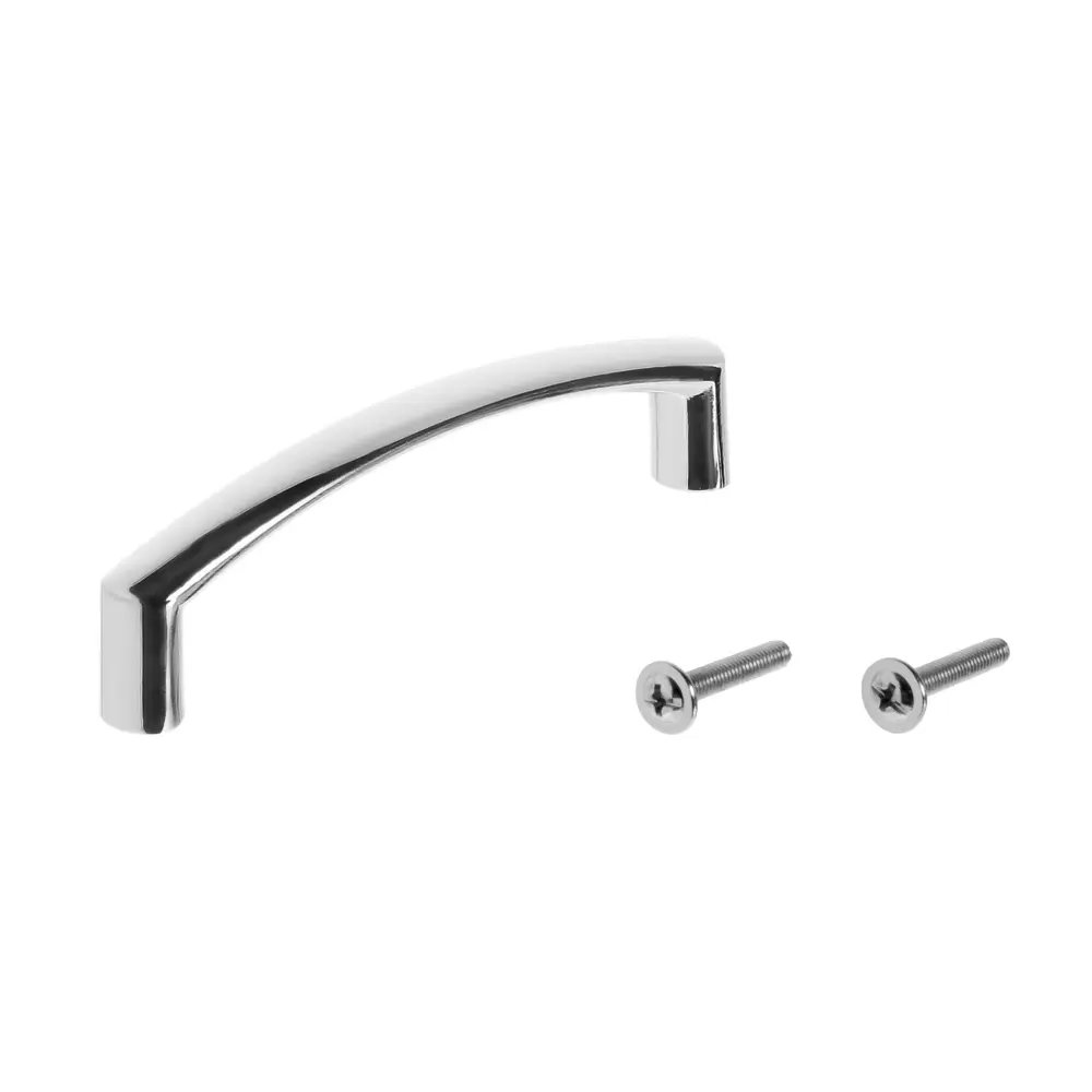 Мебельная ручка-скоба RS015CP.4 96 мм хром BOYARD STLM-2061059 - Вид №1