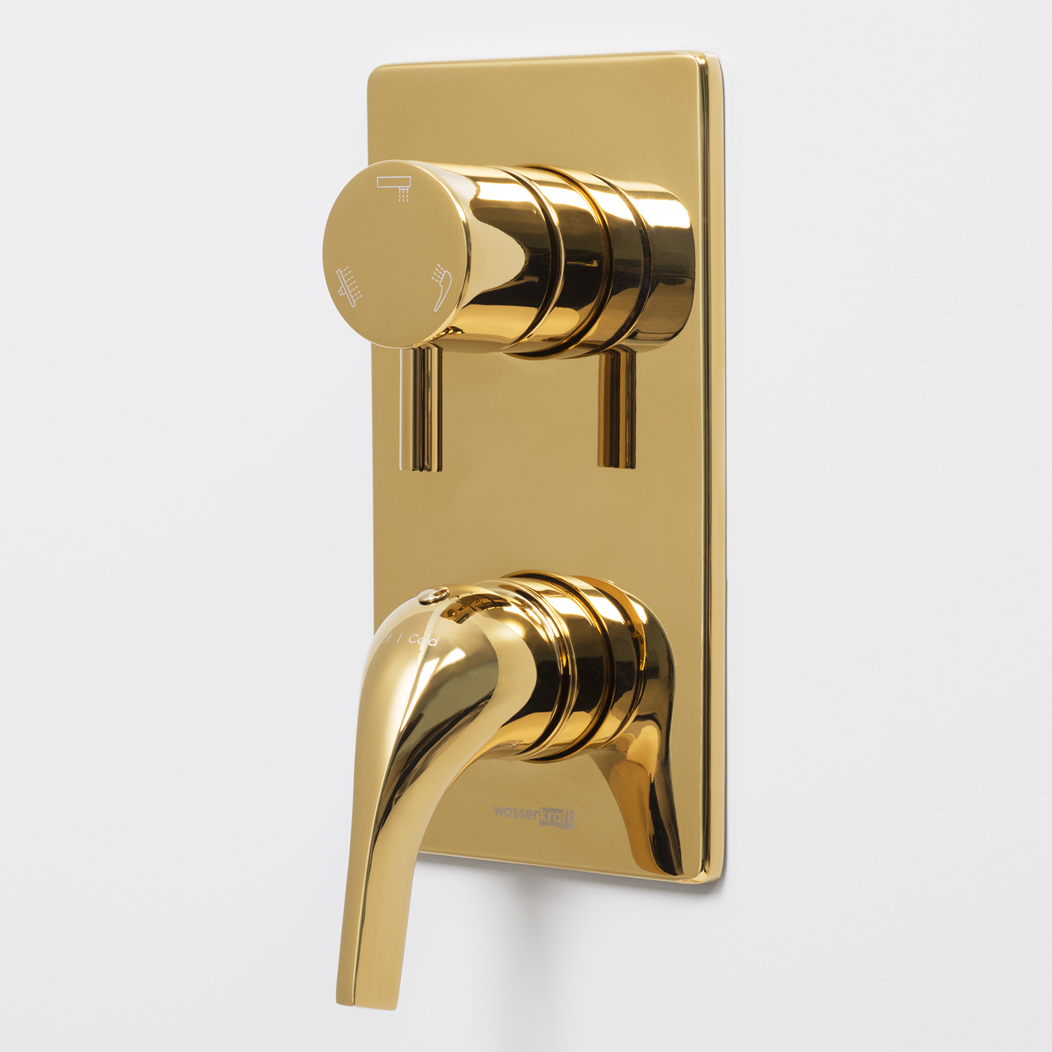 7171 Sauer Смеситель для ванны и душа WasserKRAFT Sauer 7100  - Вид №1