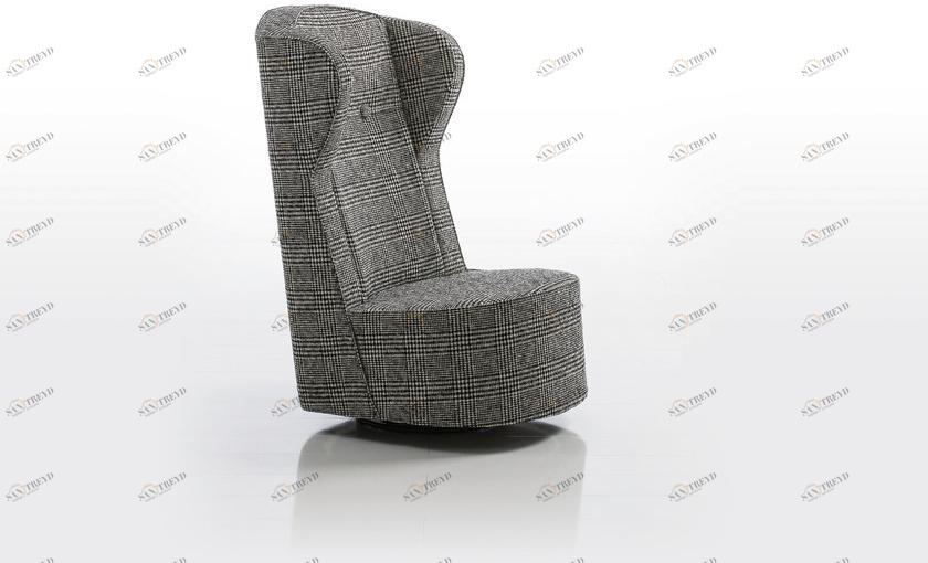 brühl Вращающееся кресло из ткани Poem sun-id-1446417