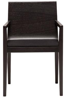 Andreu World Кресло из дерева с подлокотниками Rdl So7292 - Вид №6