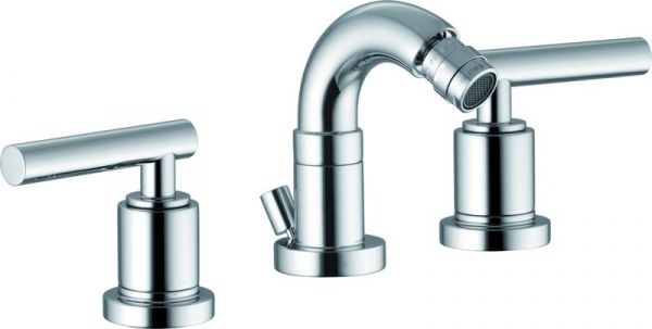 6225-010 Mariner Energy, смеситель для биде на 3 отверстия с донным клапаном, цвет хром